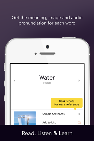 Learn Spanish - WordPower screenshot 2