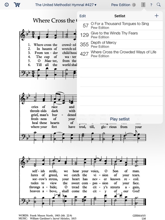 The United Methodist Hymnal screenshot-4