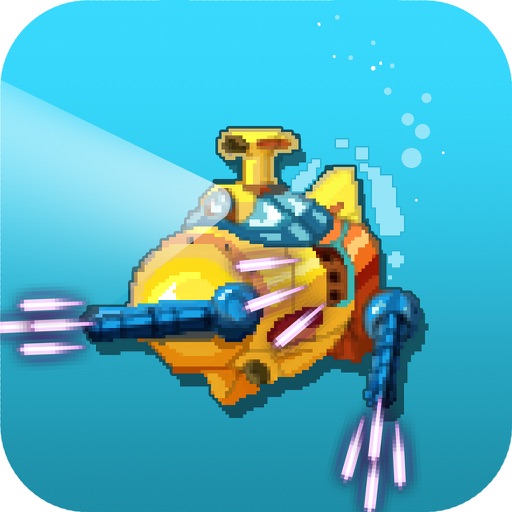 Pixel Deep Sea Walking Submersible Robots Iron Force