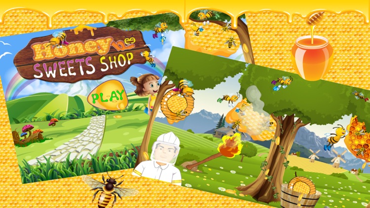 Honey Sweet Shop & Factory - Make frozen Ice Cream, milkshake & shortcake with cooking chef screenshot-4