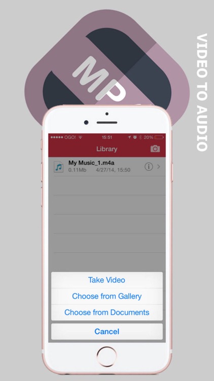 Video To Audio - Extract, Convert, Share your favorite tracks or voice from videos