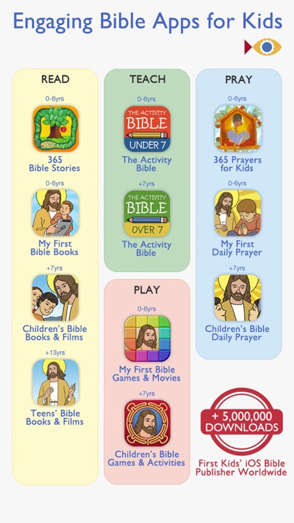 Children's Bible Games for Kids, Family and School screenshot-4