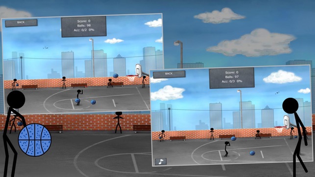 Stick Street Basketball - Stickman Basket Star Training Shoo(圖2)-速報App