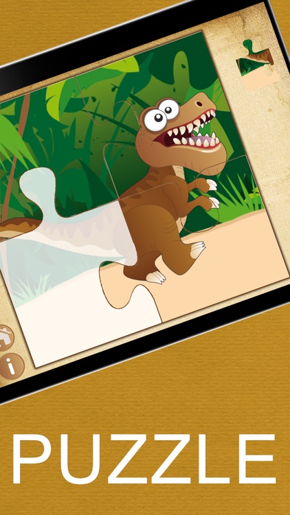 Children's Jurassic Dinosaurs Jigsaw Puzzles games for Toddlers and kids HD