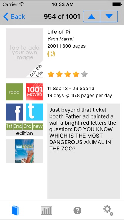 1001 Books You Must Read Before You Die