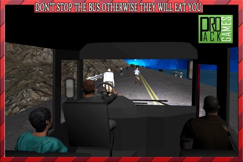Driving Passengers Bus at Zombie Town Cockpit View – Creepy Highway Apocalypse City screenshot 4