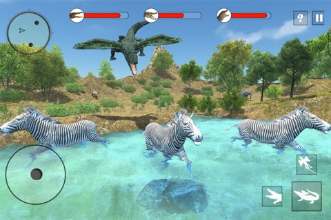 Flying Wild Crocodile Attack screenshot 2