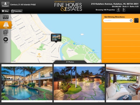 CENTURY 21 All Islands FH&E for iPad screenshot 3