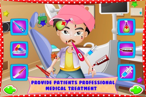 Bee Allergy Baby Skin Care – Crazy doctor & virtual hospital game for little kids screenshot 4
