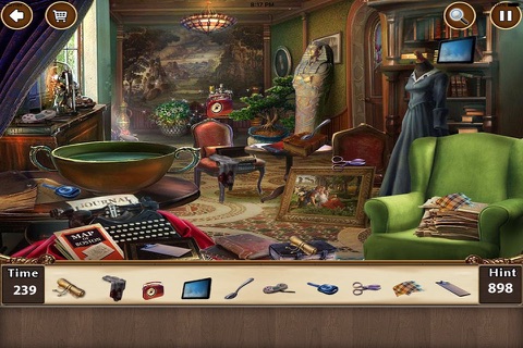 The Old Professor Hidden Object screenshot 2