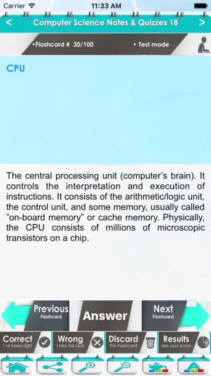 Computer Science Exam Review-3200 Flashcards, Quizzes & Study Notes screenshot-4