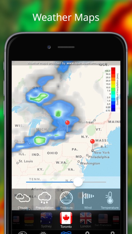 Weather Now. Forecast and Widget for iPhone. screenshot-3