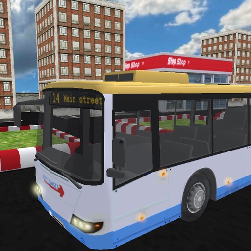 3D Drive Airport Parking bus 2016 Simulator: Park Euro bus on Airport icon