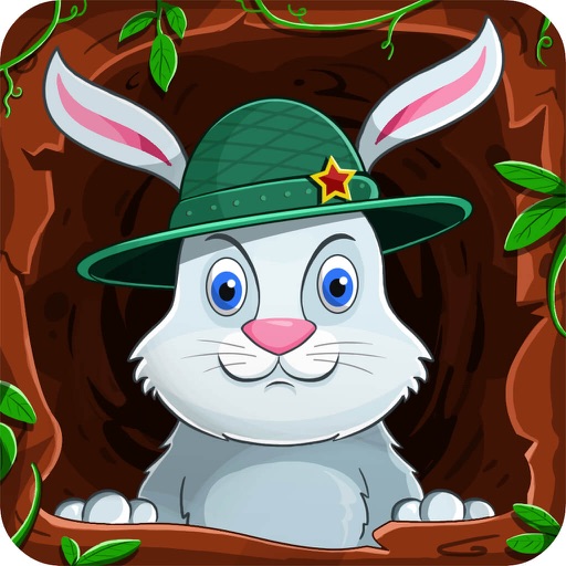 Rabbit & Bunny Hunting Games: Shikari Basset Hounds Icon