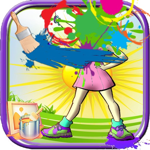 Coloring For Kids Page Lazy Town Version iOS App