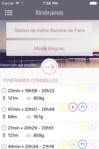 Toulouse Bus screenshot 3