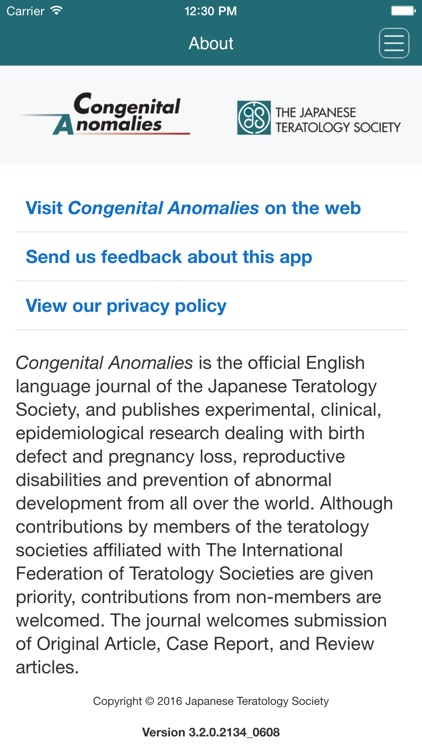 Congenital Anomalies