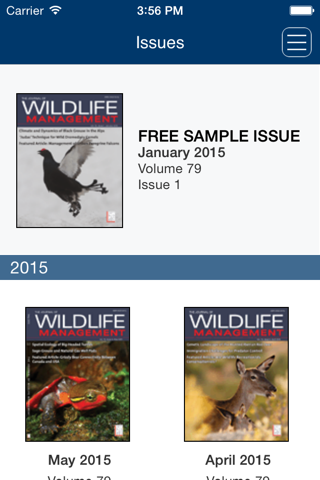 The Journal of Wildlife Management screenshot 2