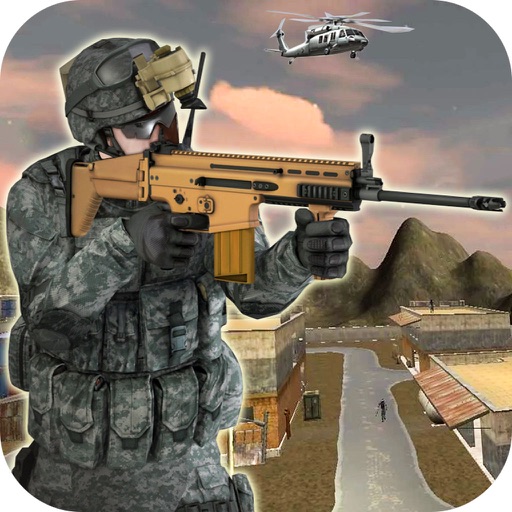 Army Camp War Action - Free 3D Thrilling Military Strategy Mission 2016 with Iron Commondo in action HD Game Icon