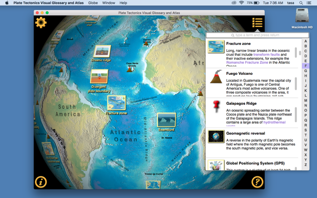 Plate Tectonics Visual Glossary and Atlas(圖2)-速報App