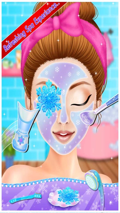 Icy Princess Spa Salon - Girls games for kids