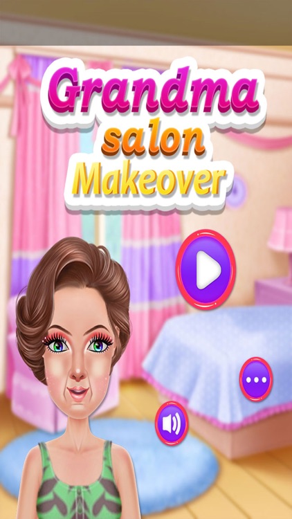 Grandma Makeup Salon : Plastic surgery and dress up free game for girls