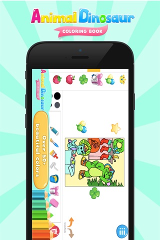 Coloring Book Animals Dinosaur screenshot 3