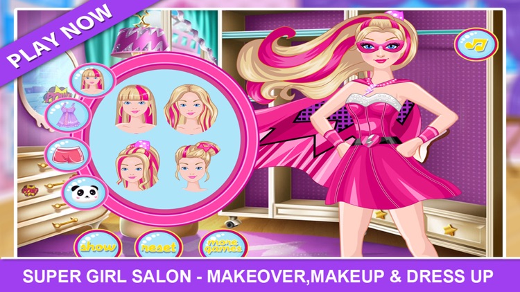 Super Girl Salon - Makeover,Makeup & Dress Up screenshot-4