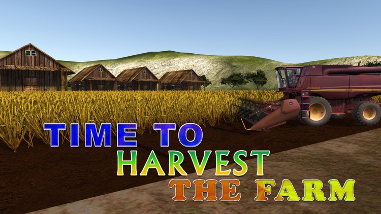 Farm Harvester Simulator – Farming tractor driving & trucker simulator game screenshot-3