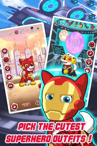 Super Hero Patrol Dress Up Games For Kids screenshot 3