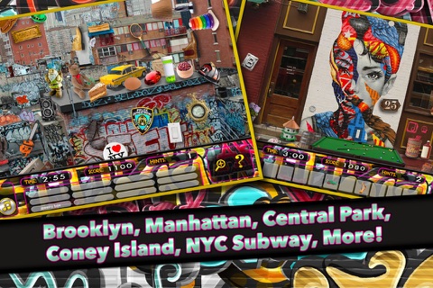 New York Graffiti Hidden Object - Pic Puzzle Spot Differences Spy Objects Kids Fun Game screenshot 3