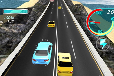 Highway Rivals: Speed Racing Car 3D screenshot 2