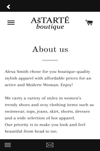 ASTARTE boutique screenshot 4
