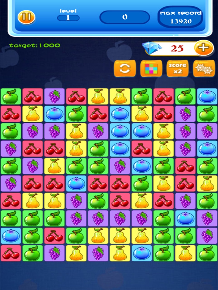 转转疯狂水果消消乐游戏-天天转转开心水果消除小游戏