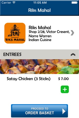 Riks Mahal Indian Restaurant screenshot 3