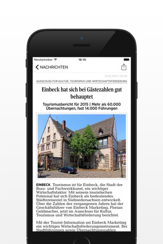 Einbecker Morgenpost - News screenshot 2