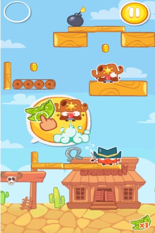 Quad Cops - Free mobile dropple strike game screenshot 2