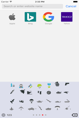 Military Emoji Keyboard screenshot 4