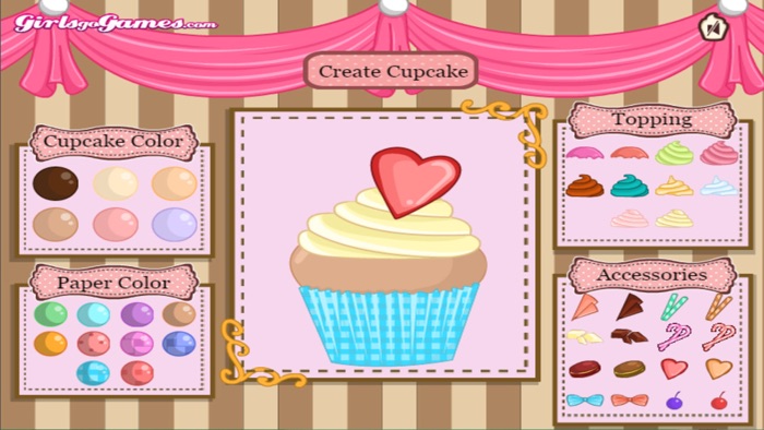 Cup Cake Shop Girl