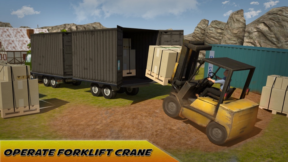 Extreme Cargo Transport Truck Driver Forklift Crane Operator Game Free Download App For Iphone Steprimo Com