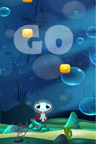 Octopus Bébé apprend à nager:Princesse Jeux screenshot 3