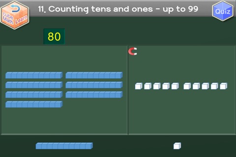 First Grade Cube Math Lite screenshot 4