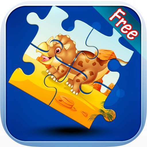 Jigsaw Puzzles Dinosaur - Games for Toddlers and kids Icon