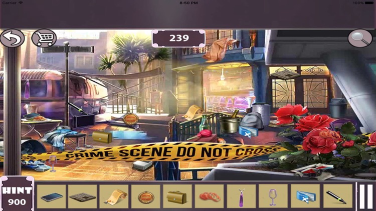 Crime Scene Hidden Object Game screenshot-3