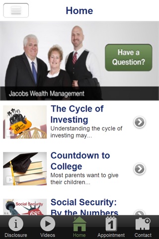 Jacobs Wealth Management screenshot 2