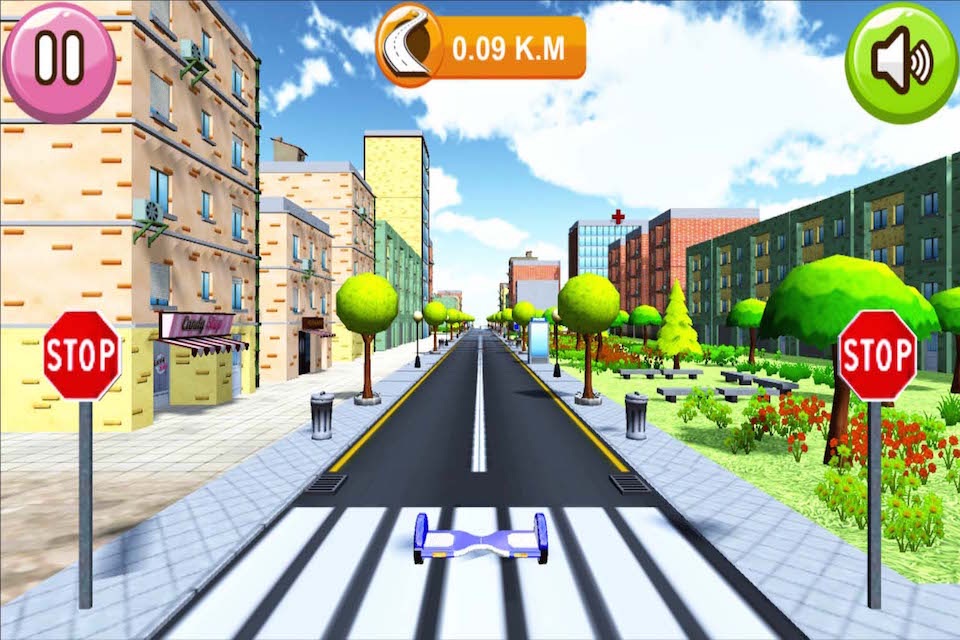 Hoverboard Finger Drive Simulator 2016 -  Simulator Hoverboard 2 screenshot 3