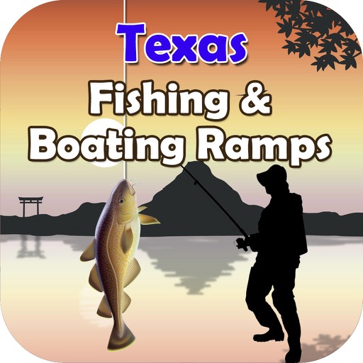 Texas - Fishing lakes & Boat Ramps icon