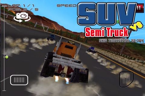 Suv Vs SemiTruck - 3D Racing Game screenshot 3