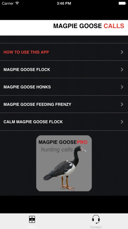 REAL Magpie Goose Calls - Hunting Calls for Magpie Geese - (ad free) BLUETOOTH COMPATIBLE