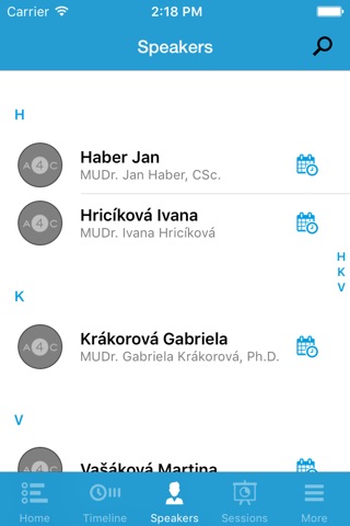 Kongres ČPFS screenshot 4